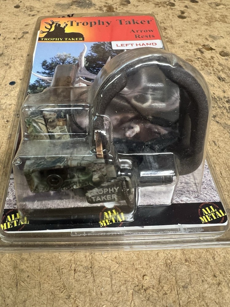 TROPHY TAKER DROP AWAY ARROW REST LEFT HAND CAMO SHAKEY HUNTER