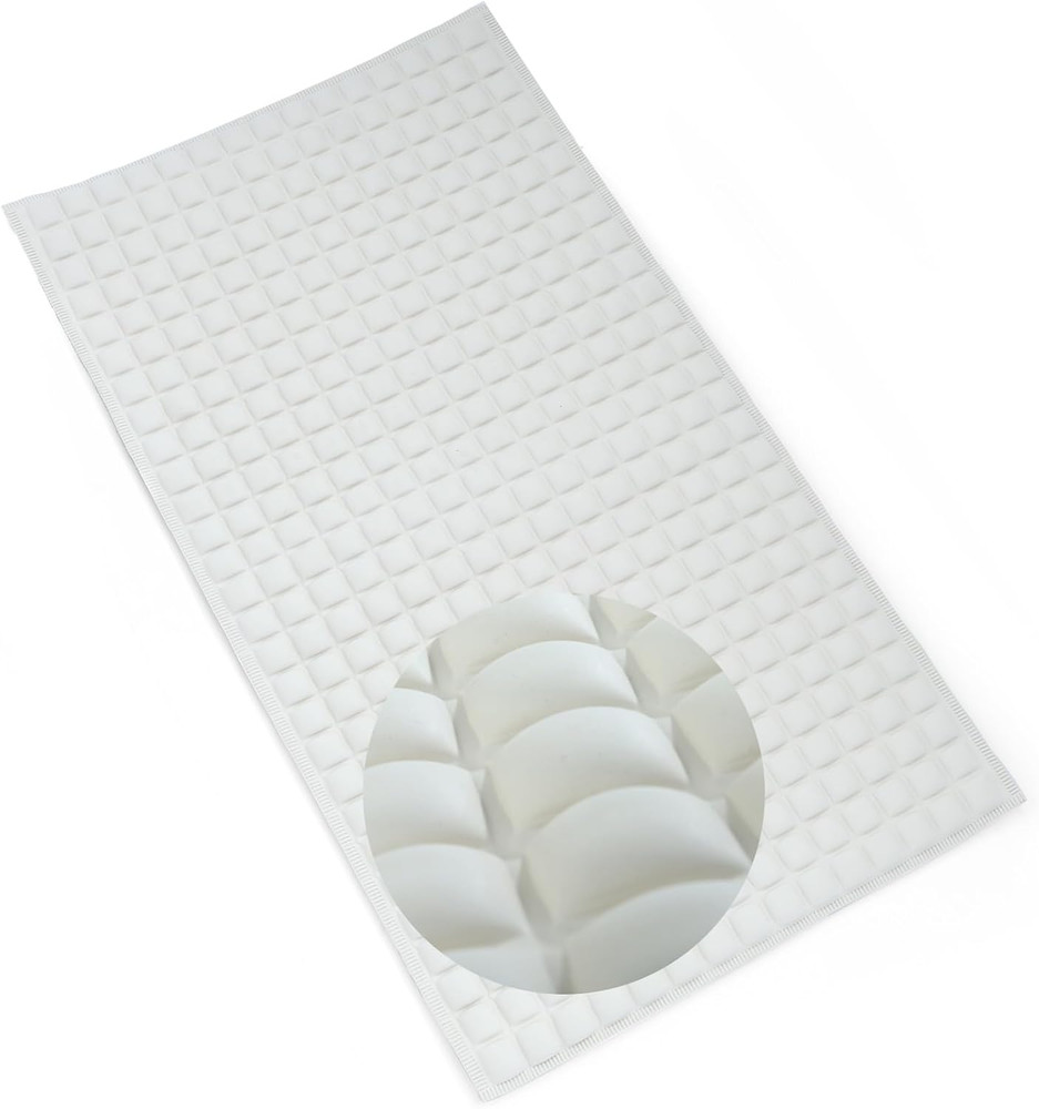 Extra Comfort Bathtub Mat Designed for Sensitive Feet, Cloud-Like Softness with