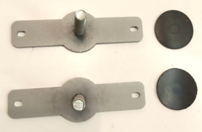 MasterVision Evolution Revolver Mobile Dry-Eraseboard Easel Casters & Hardware