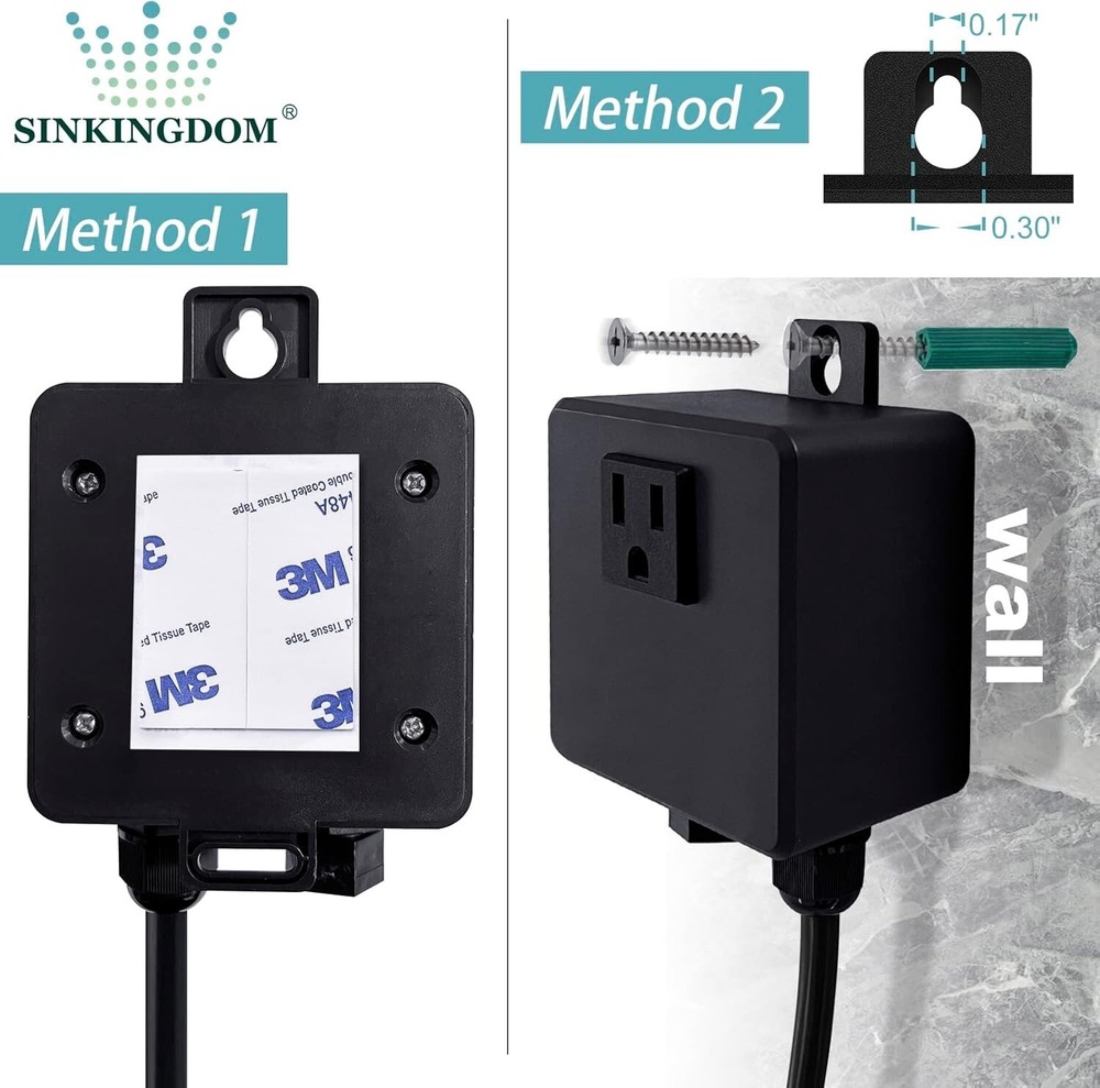 Dual Position Air Switch with Long Push Button - Stylish & Practical Kitchen Aid