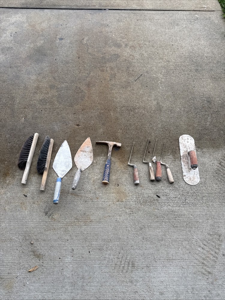 Masonry Tools Lot Of 10