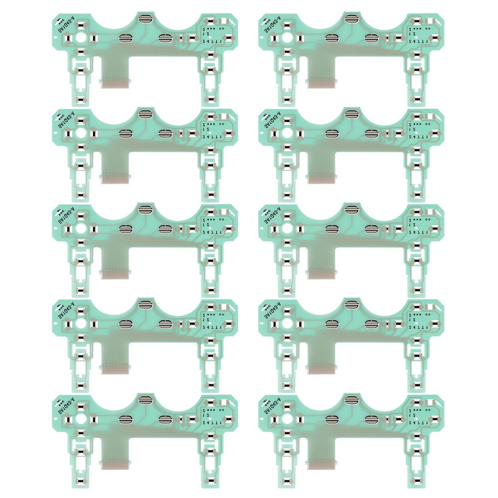 10x Controller PCB Ribbon Circuit Board SA1Q43A for PS2 Dualshock 18pin Socket _