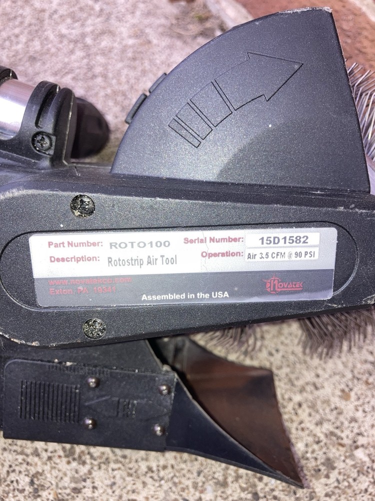 Novatek ROTOSTRIP Surface Prep Air Tool