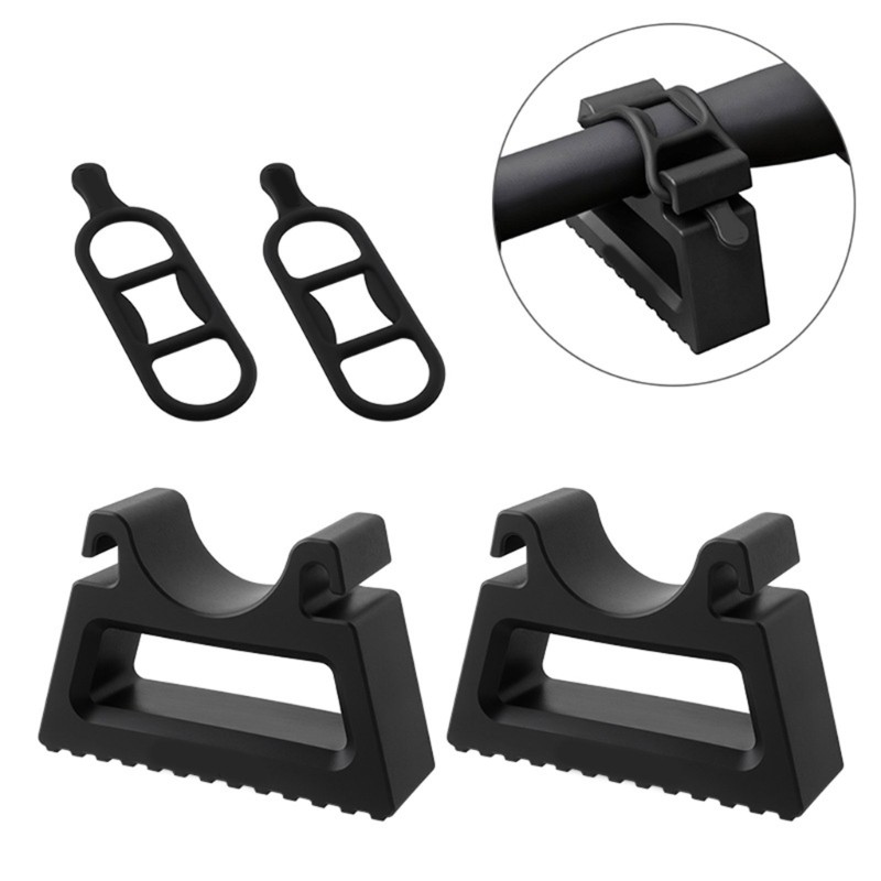 6pc Silicones Bicycles Handlebars Stabilizers Maintenance Tool Nonslip Base