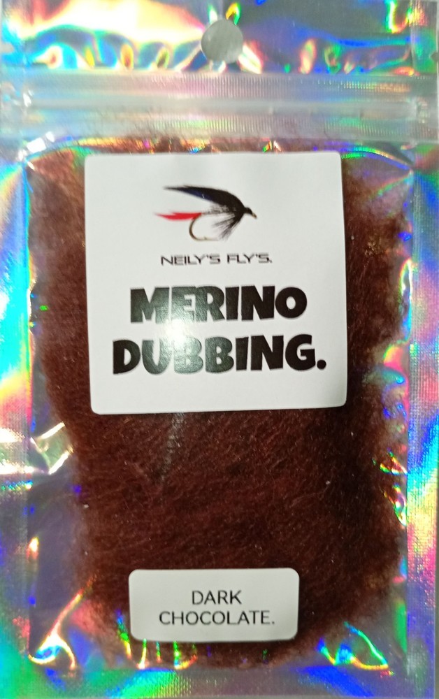 MERINO DUBBING Dark Chocolate.