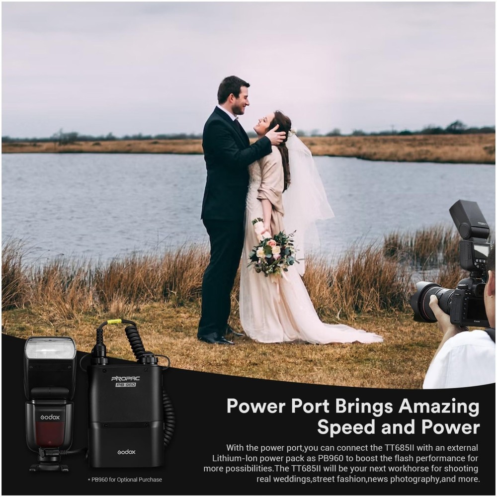 Godox tt685s ii camera flash for Sony
