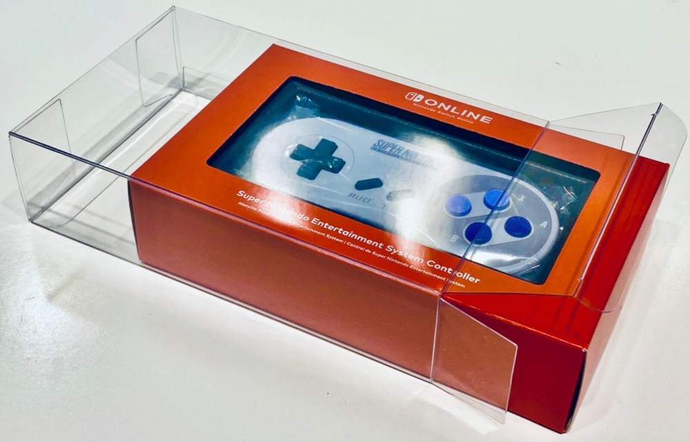 1 Box Protector for Nintendo Switch SNES ONLINE Controller boxes Display Case