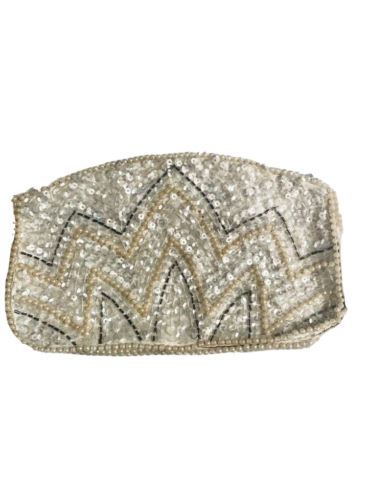 Vintage Sequin Clutch Purse