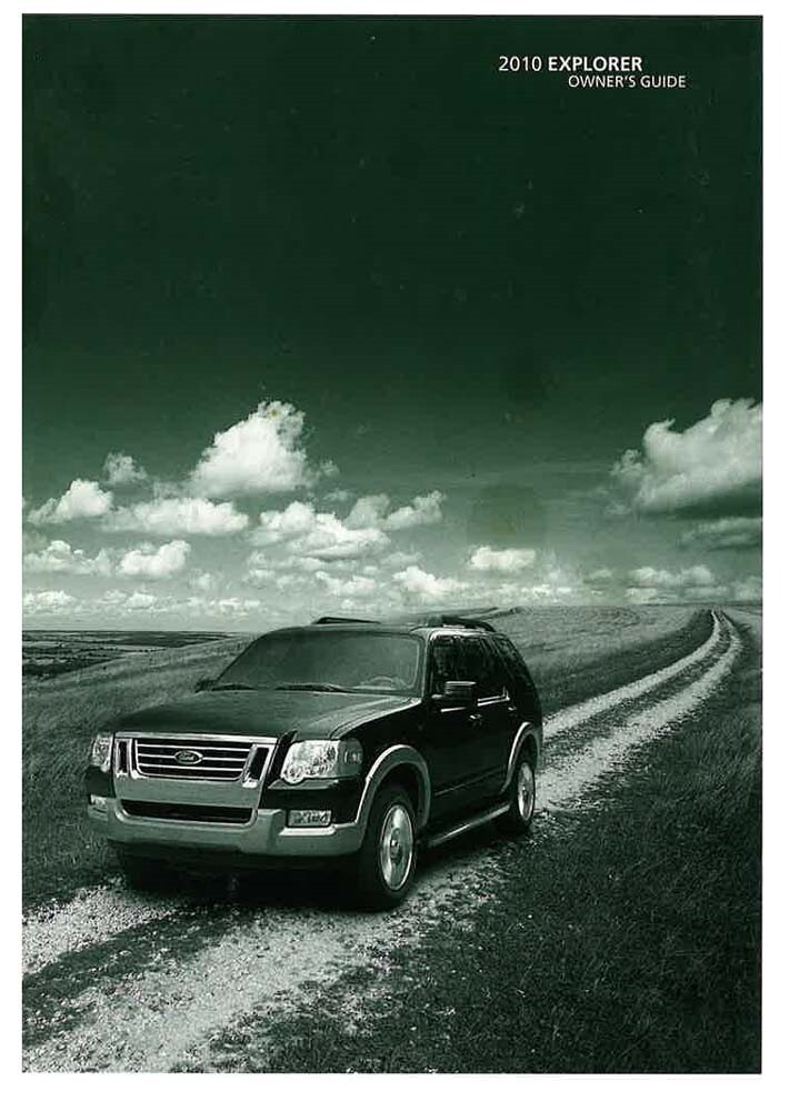 2010 Ford Truck Explorer Owner's Manual