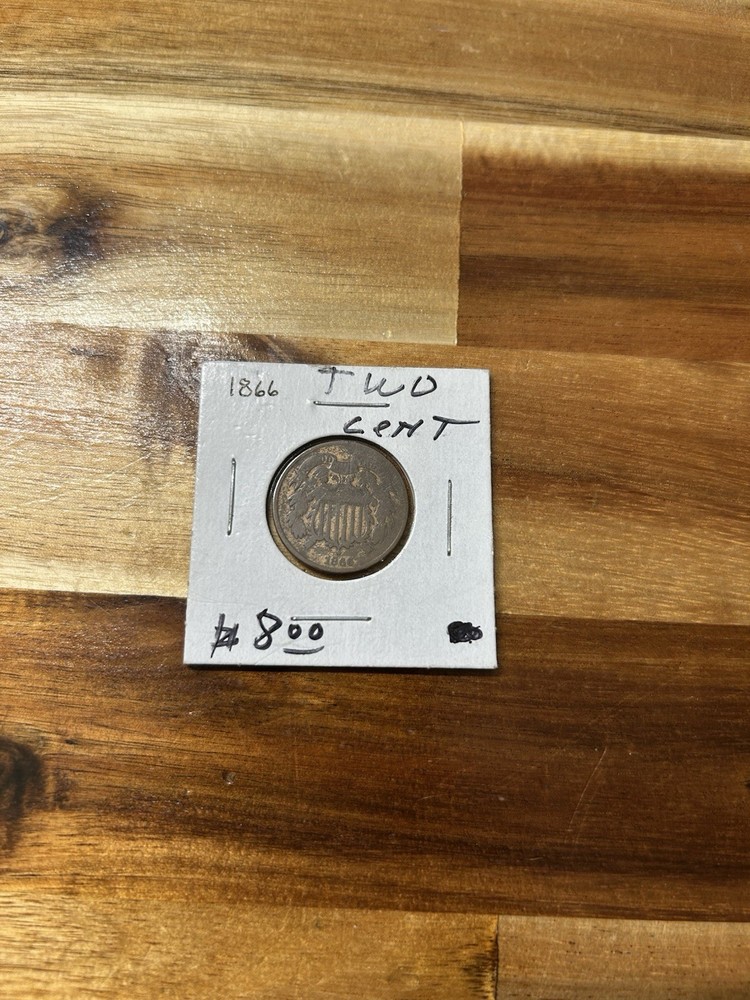 1866 Two Cent Piece