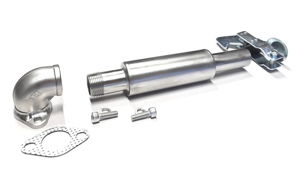 Erect Exhaust Muffler 304 Stainless – Predator Max 459cc