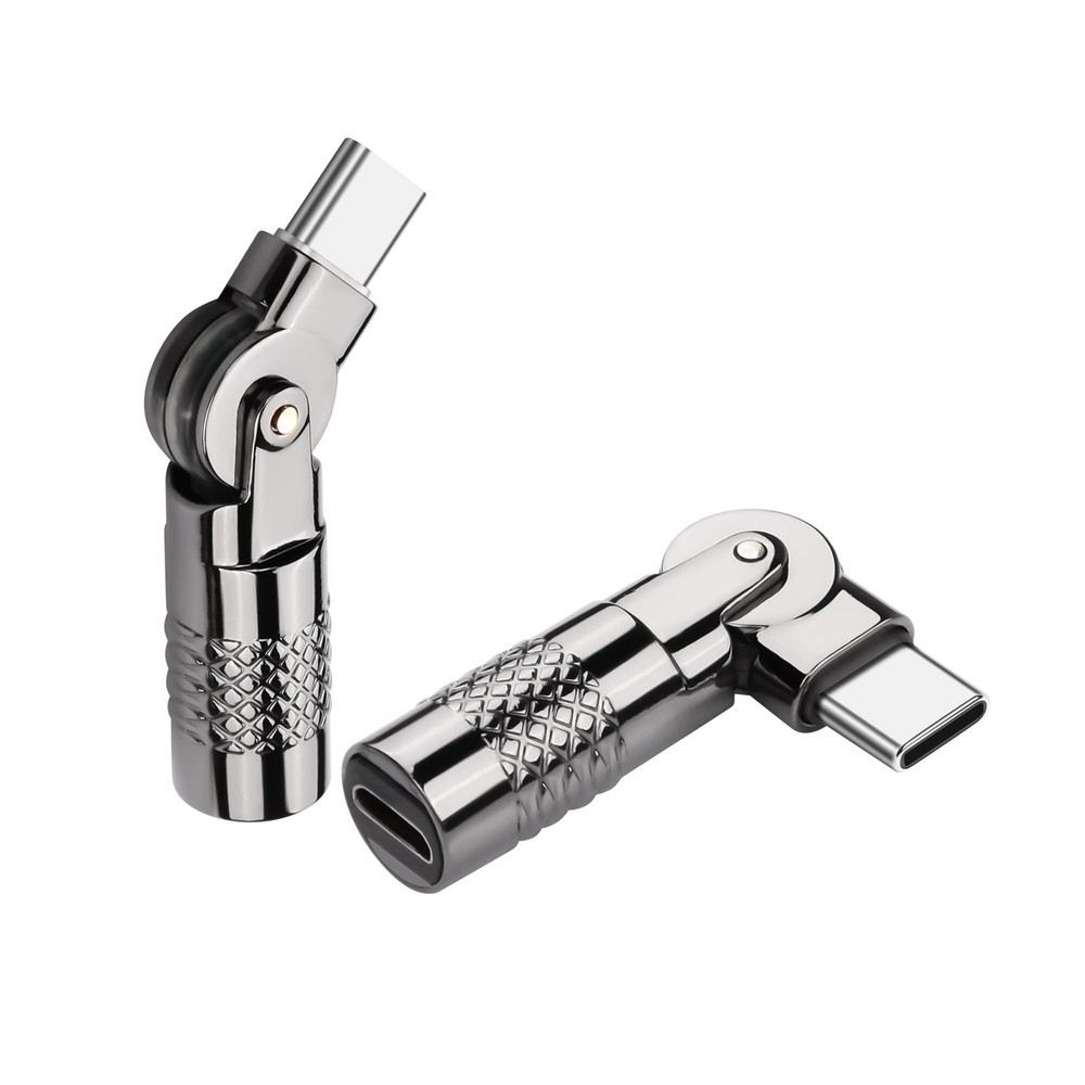 2 Pack Micro USB to USB C Adapter Micro 5Pin Female to USB Type C Male Connec...