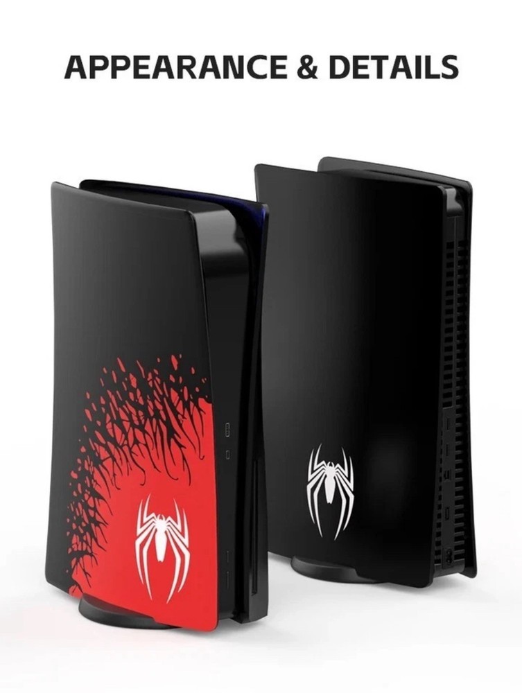 PS5 Protective Console Faceplate Hard Replacement Cover for PS5 Disc Version USA