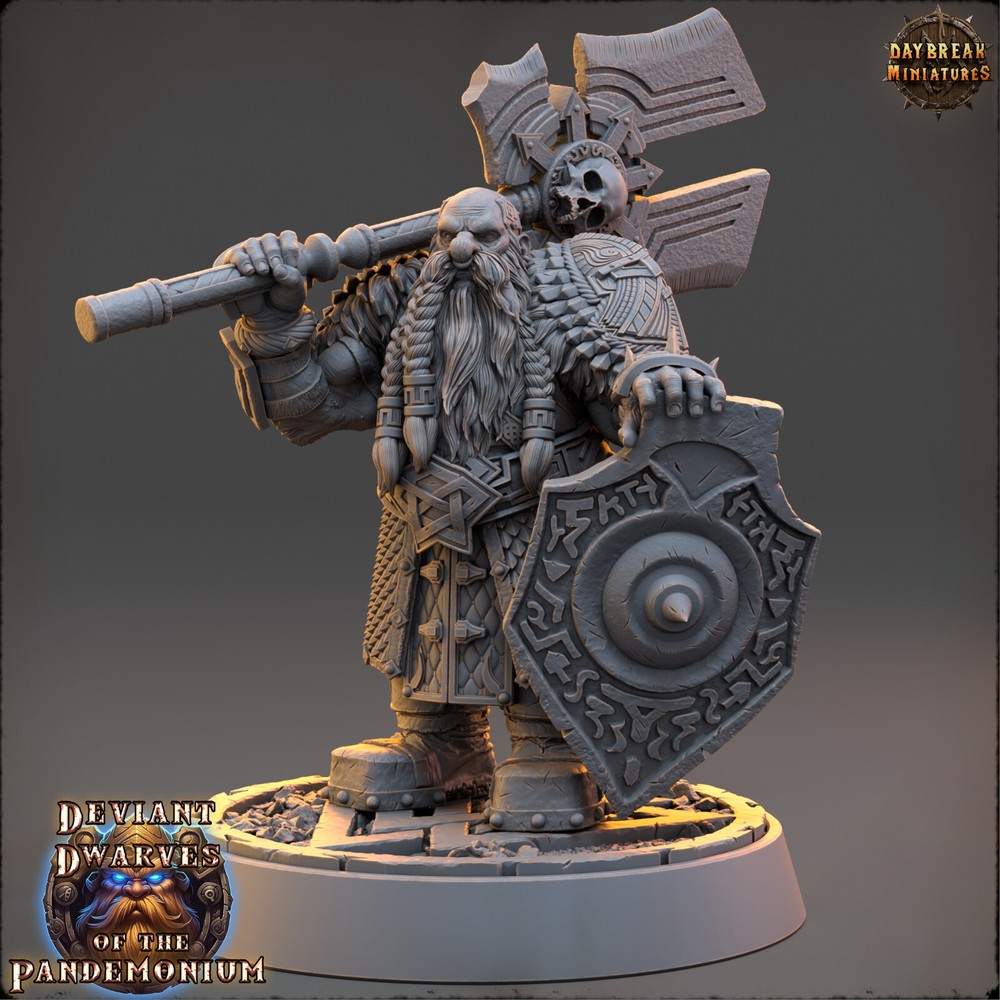 Deviant Dwarf Froden | DayBreak Miniatures |
