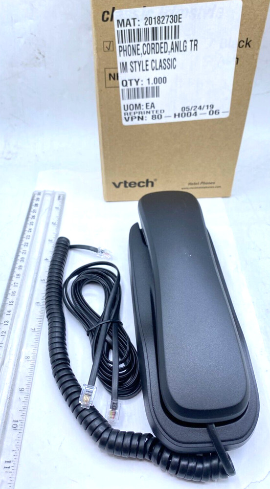Vtech Corded Analog Hotel Phone A1310 NIB