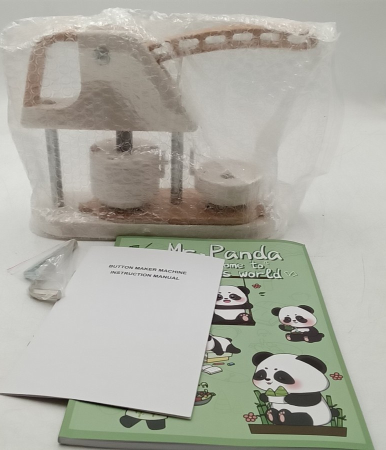 58mm/2.25" Button Maker Kit 100 Button Part Button Maker Machine Pin Badge Press