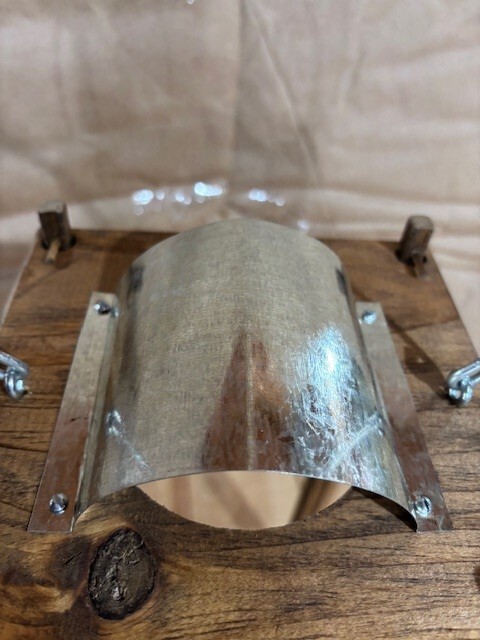 CIVIL WAR REENACTMENT WOODEN LANTERN