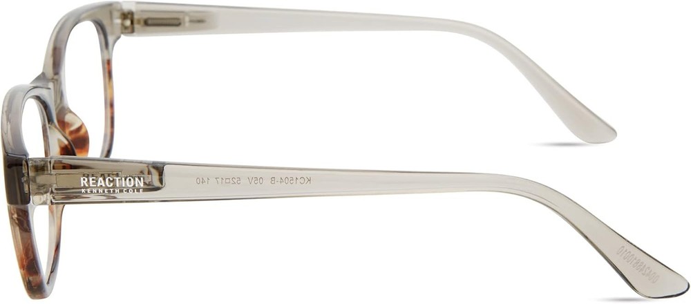 REACTION Cat Eye Blue Light Blocking Eyewear Frames, Black, 52mm