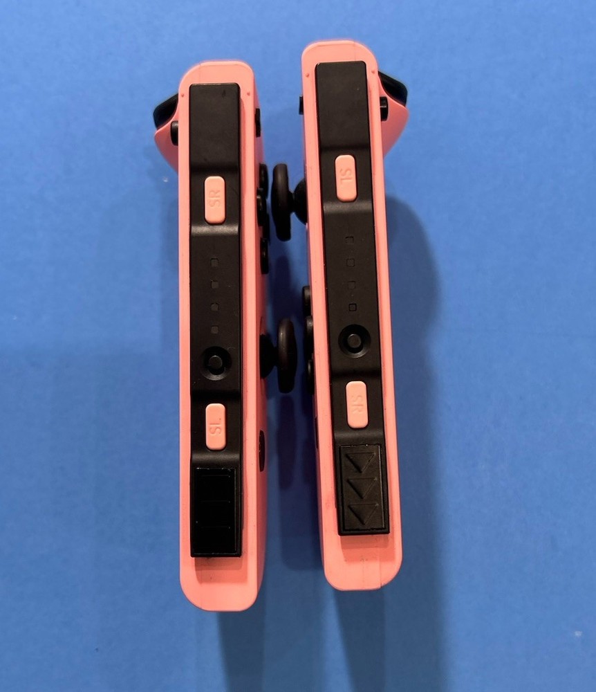 Nintendo Switch Joy-Con Controllers Pastel Pink Set Left and Right