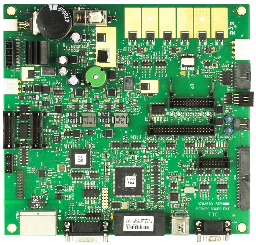 Pitney Bowes R782000 Blue Crest Controller Board