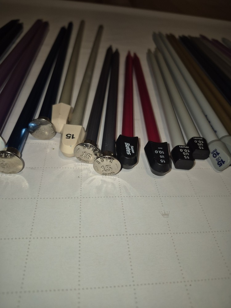 Knitting Needles Mixed Lot 22 Sets