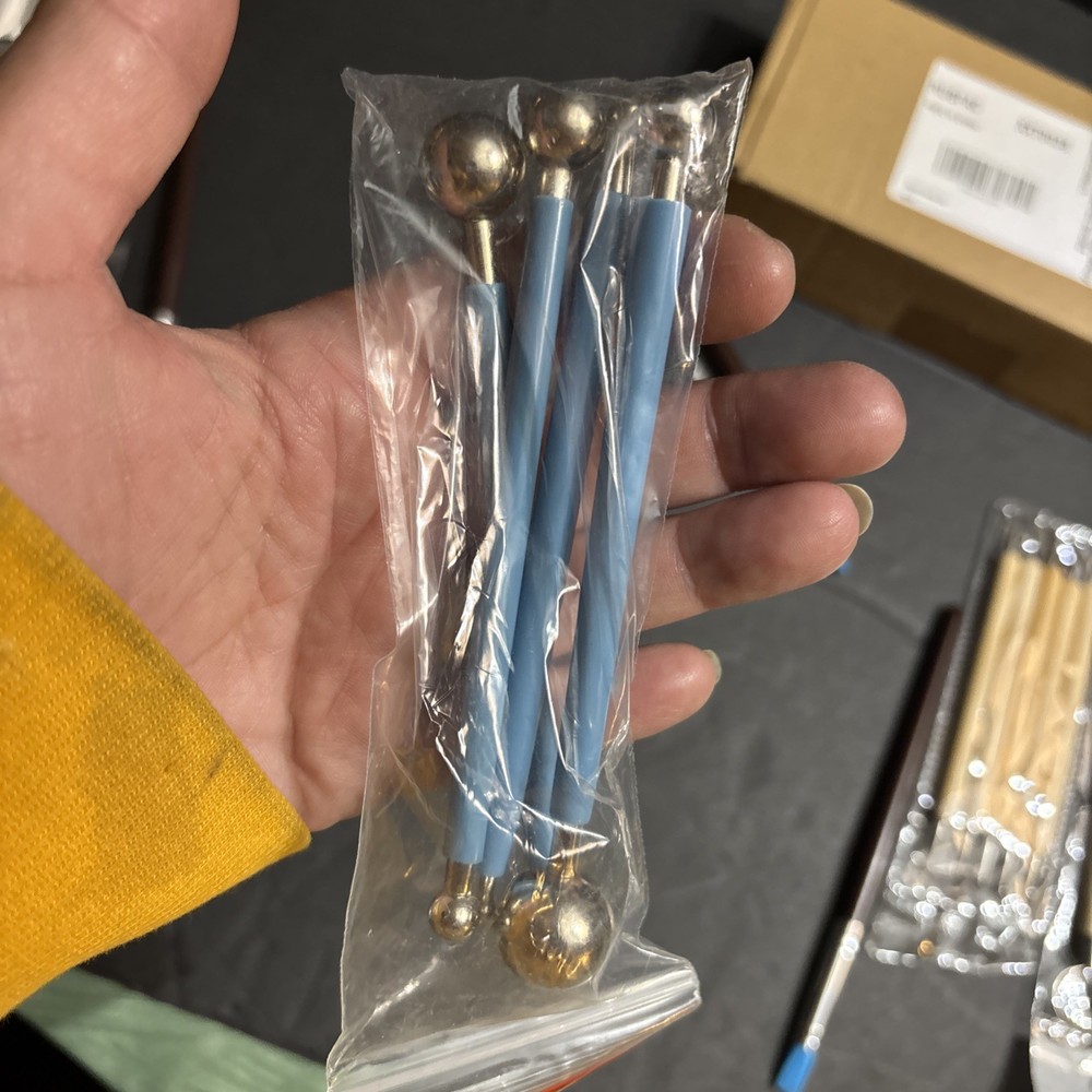 22 Pottery Tools Polymer Clay Tool Modeling Sculpting Carving Set Kit Beginner