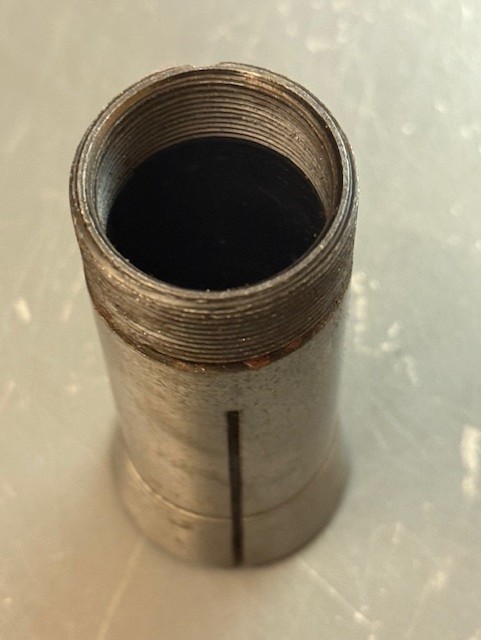 Phase II 15/16" Round Smooth 5C Collet w/Internal Threads