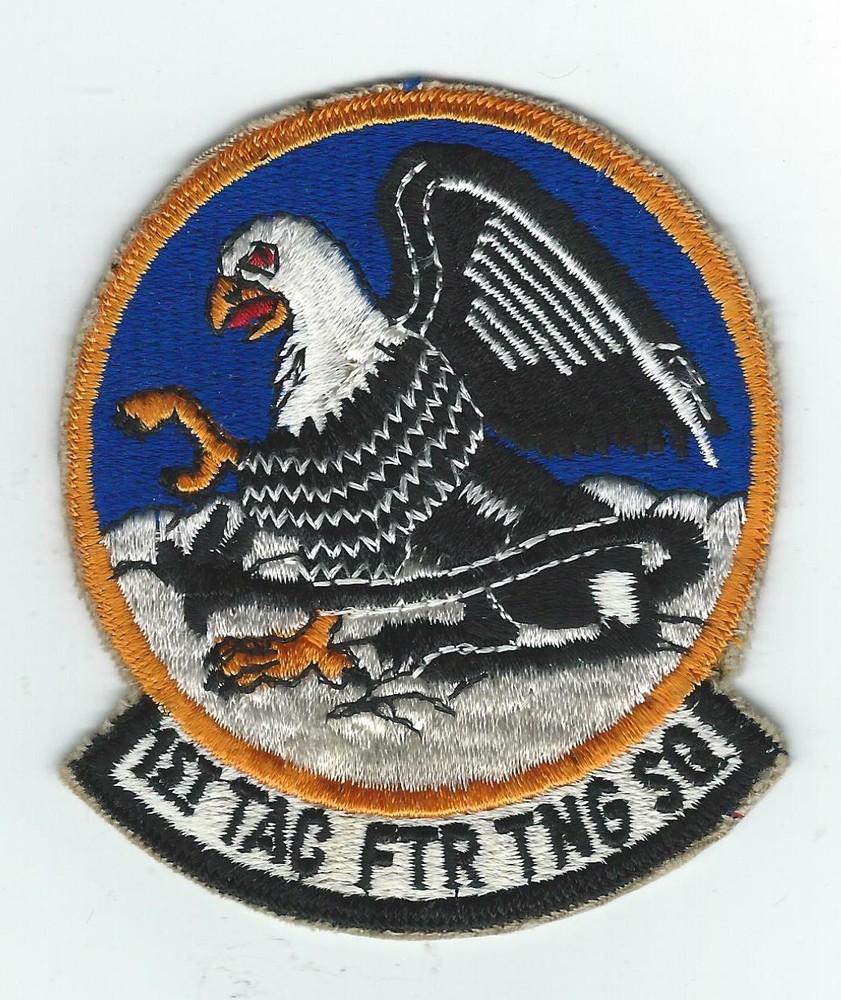 80's 1st  TAC FIGHTER TRAINING SQUADRON patch