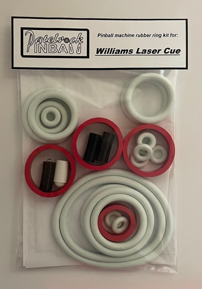 1984 Williams Laser Cue Pinball Machine Rubber Ring Kit