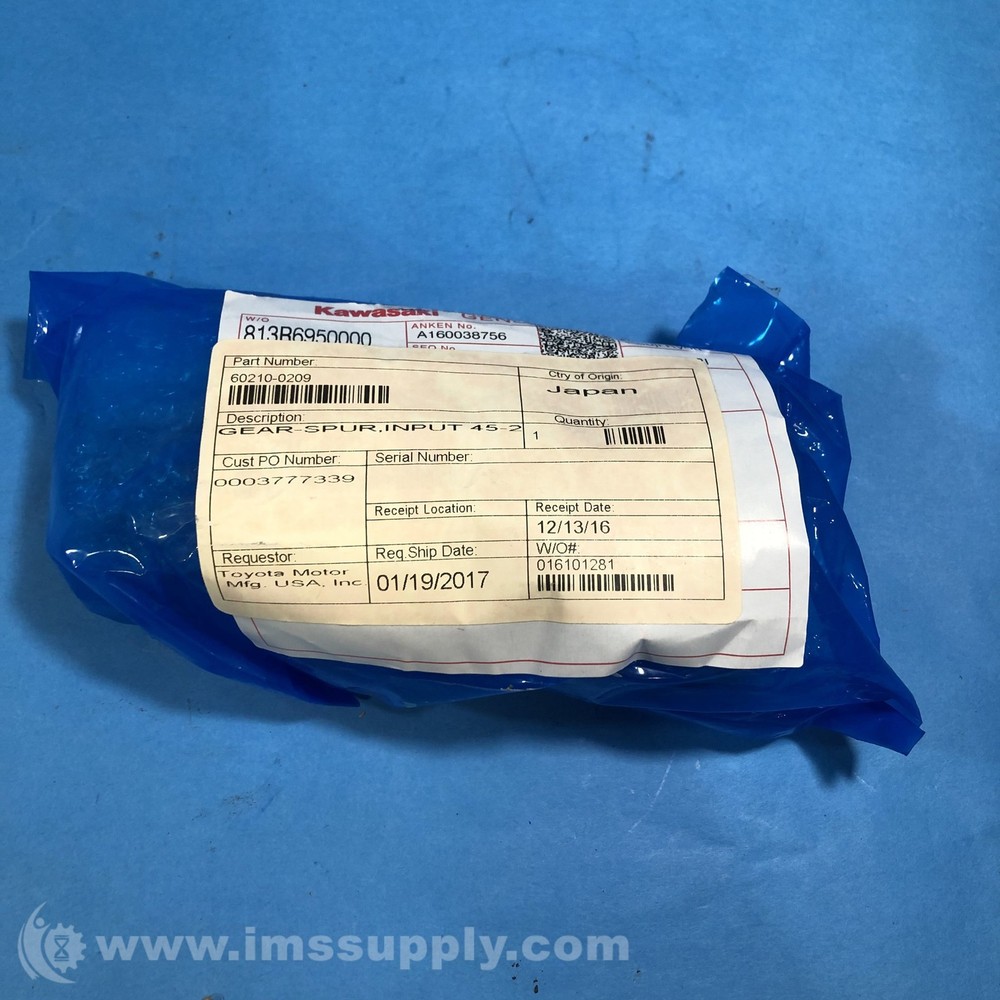 Kawasaki 60210-0209 Gear FNFP