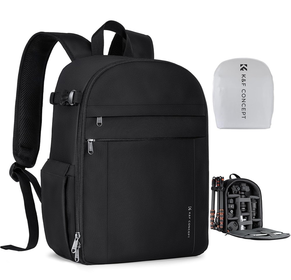 Lightweight Camera Backpack Bag, Professional Photography Bag Compatible with...