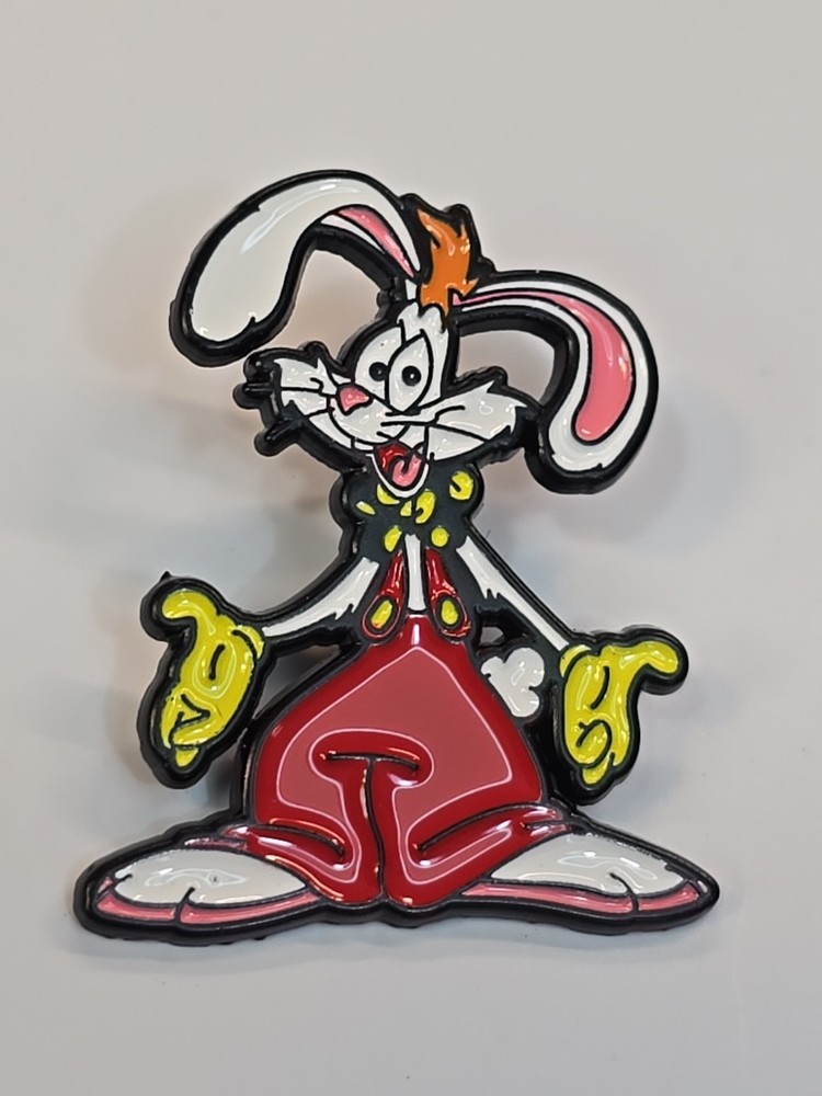 Roger Rabbit Cartoon Character Lapel Pin