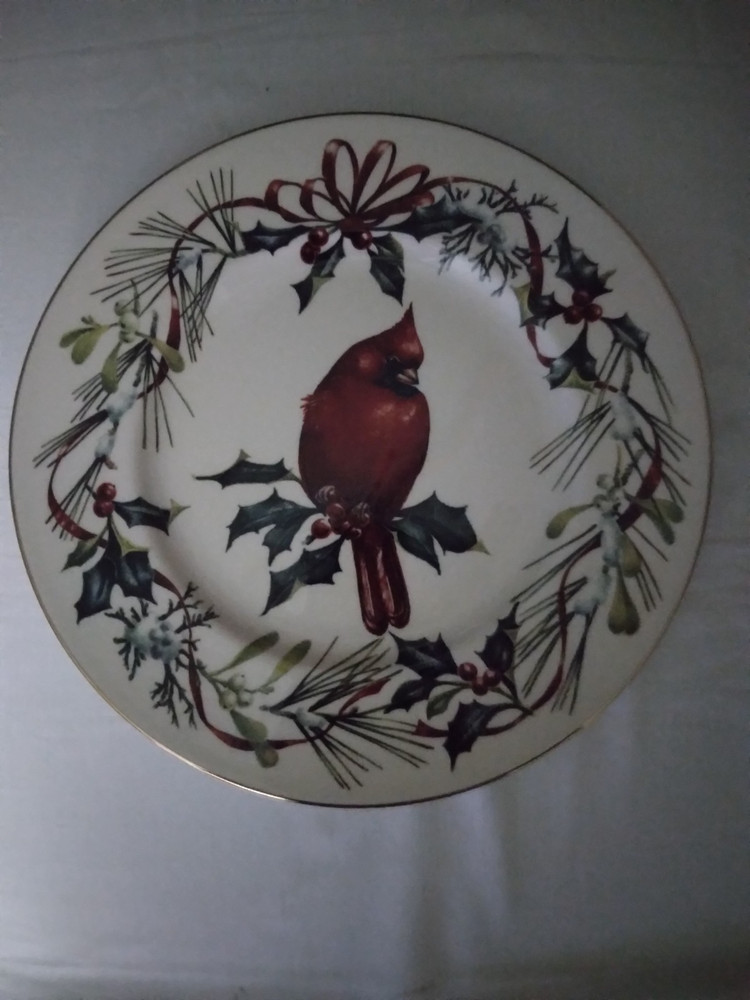 Lenox Winter Greetings Accent Plate