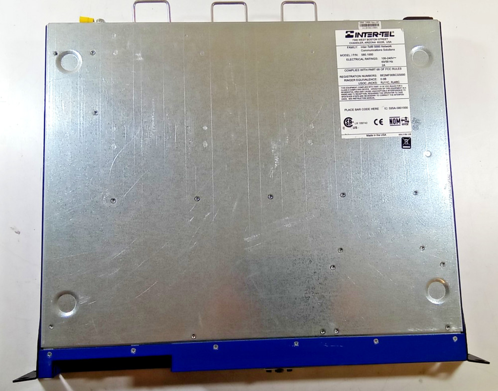 Inter-Tel 5000 500.1000 Cabinet with Key - Tested Working