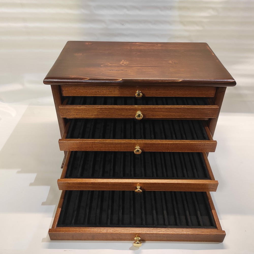 Mobile container for collection pens desk pen holders...