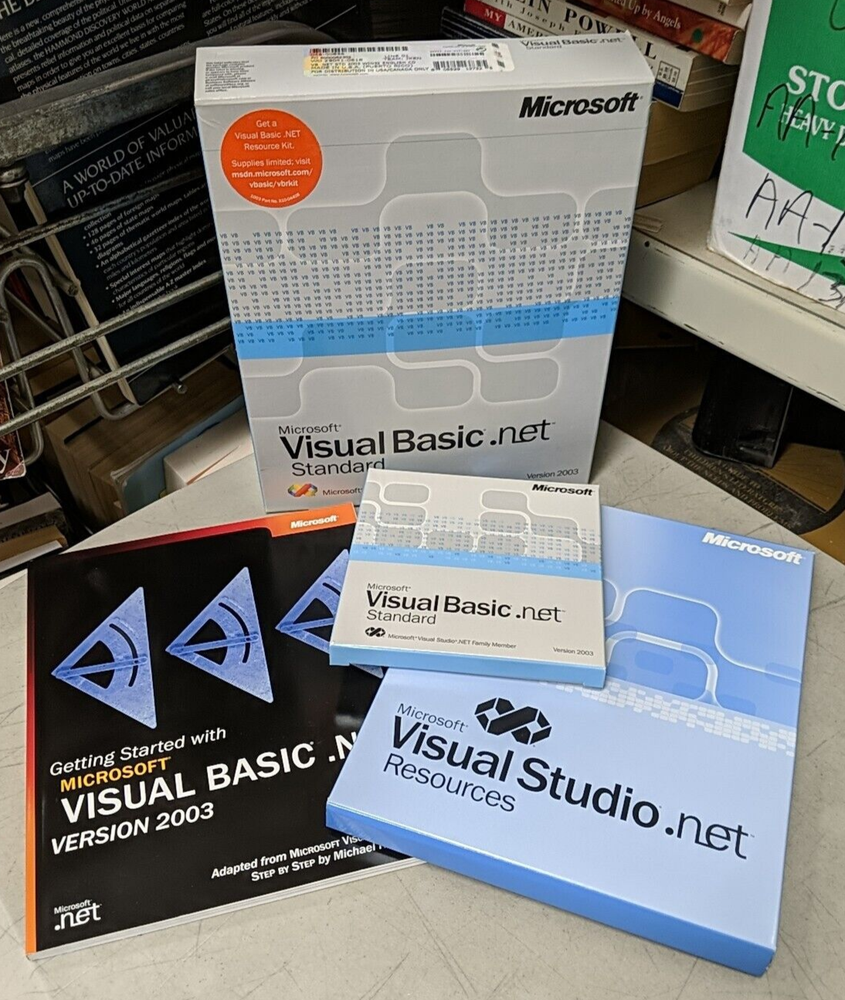 Microsoft Visual Basic .NET Standard 2003 Windows XP 2000