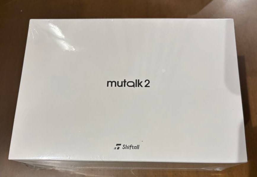 Shiftall mutalk 2 Soundproof Wireless Microphone Bluetooth VR Metaverse Gaming