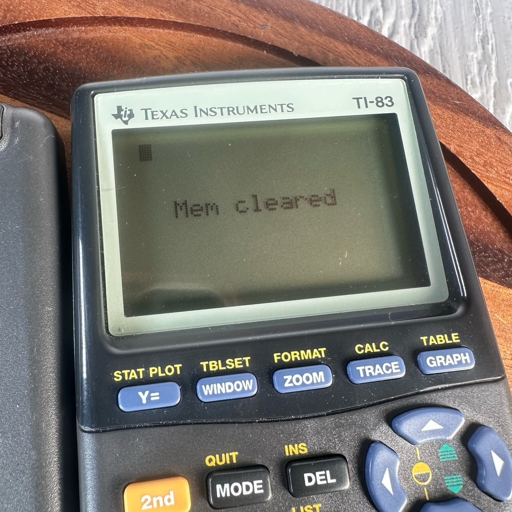 Texas Instruments TI-83 Calculator TI 83 Very Good