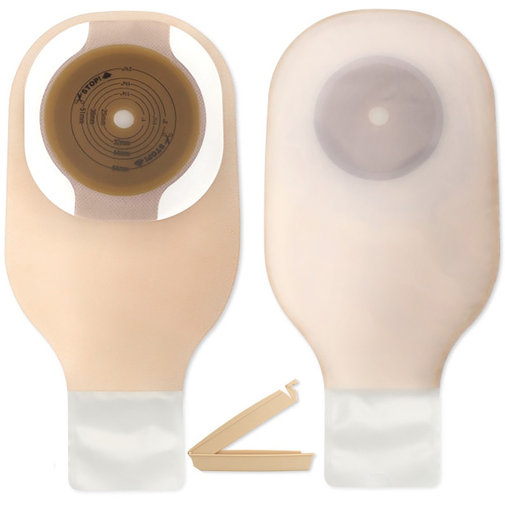 Premier Flextend Colostomy Pouch One-Piece System 1pc System 10 Ct