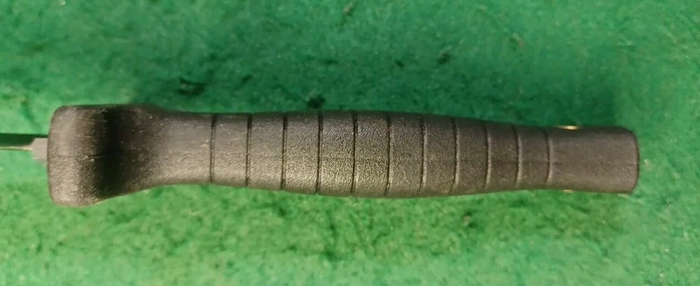 EVATAC Double Edge Dagger, With Black Hard Molded Handle, And Sheath