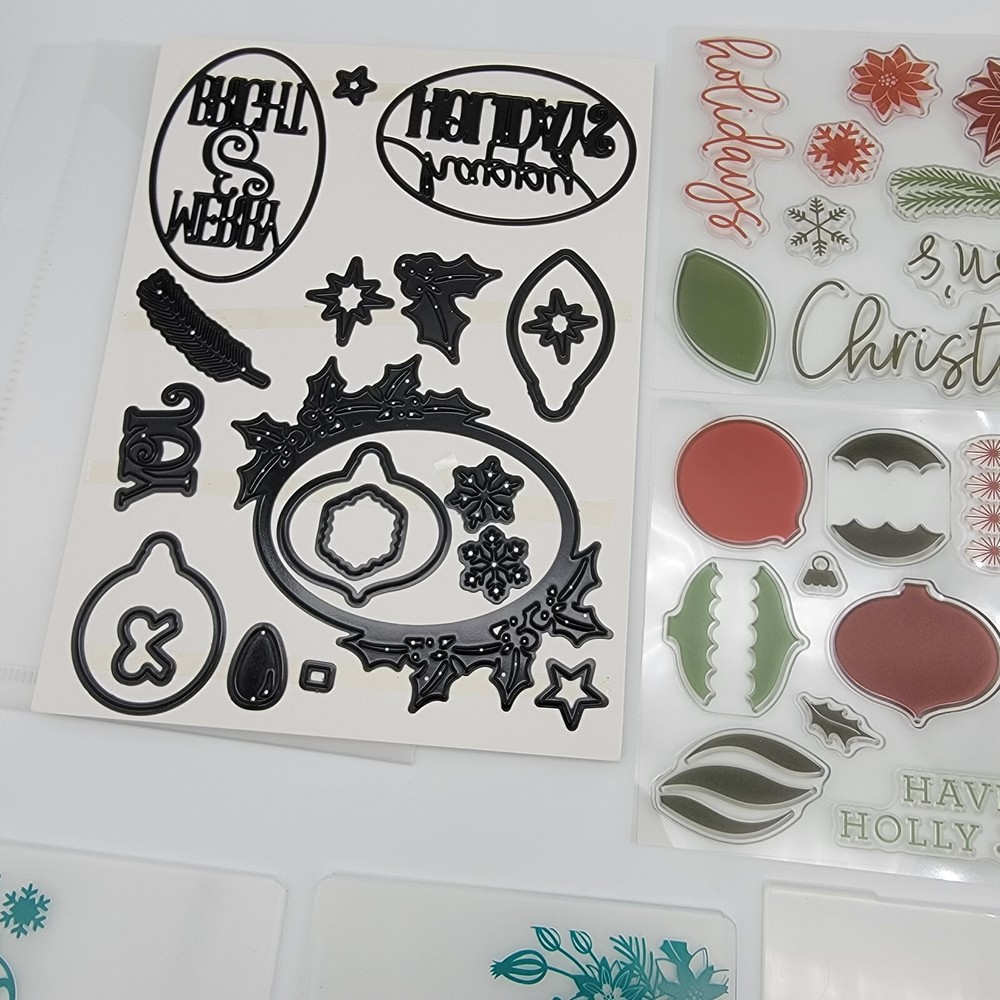 Diamond Press - Holiday - Stamp & and Die Kit