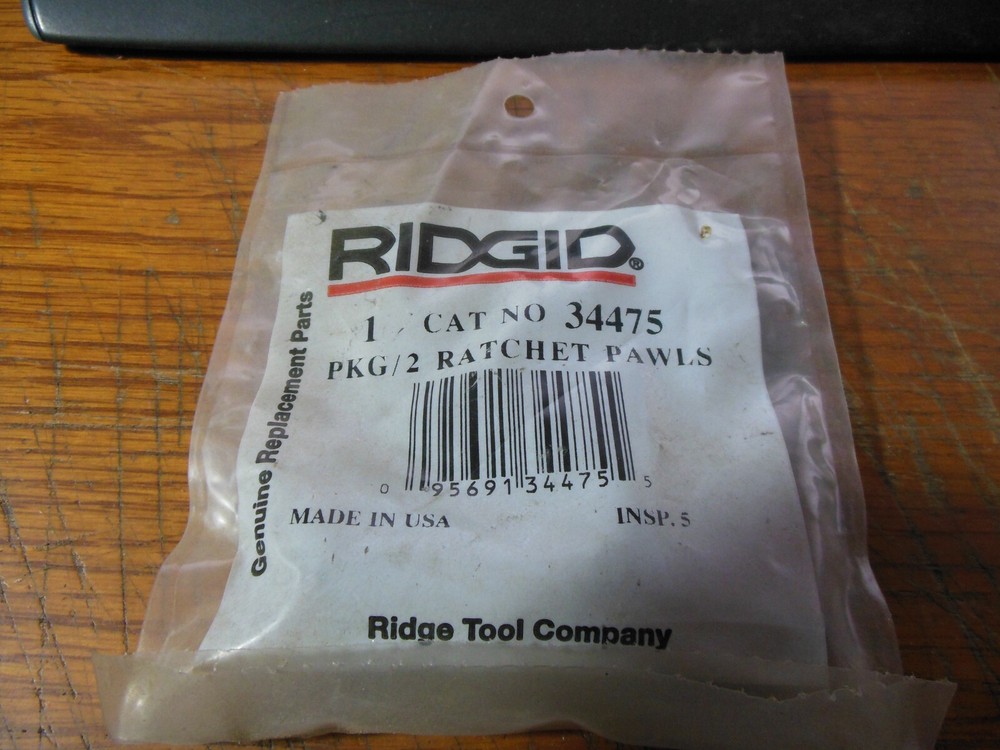 2 RIDGID 34475 Ratchet Pawls
