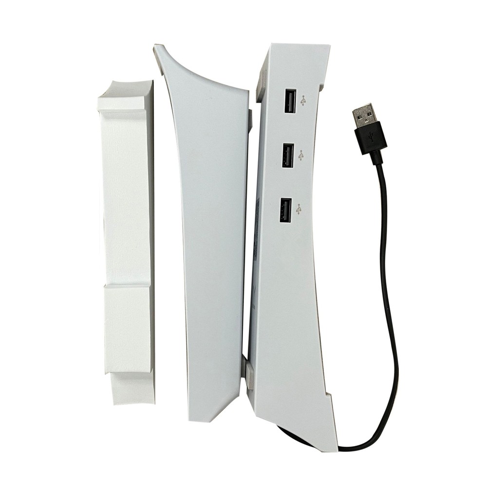 Holder Bracket With 4 Port USB Hub Replacement Commponents For PS5 Slim Console