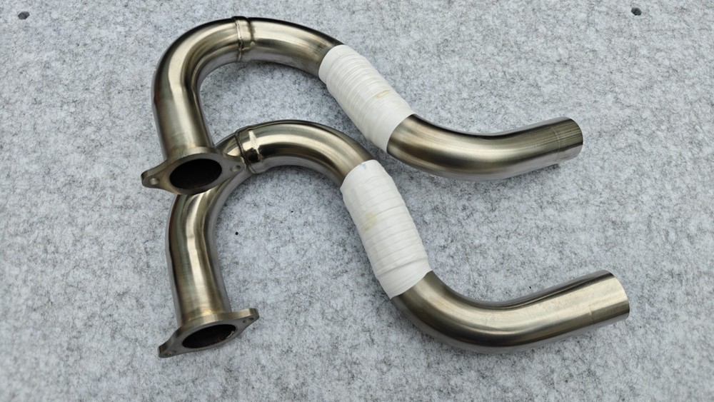 DA70 Desert Aircraft DA170 Left and Right Flex Exhaust Headers, 28mm OD