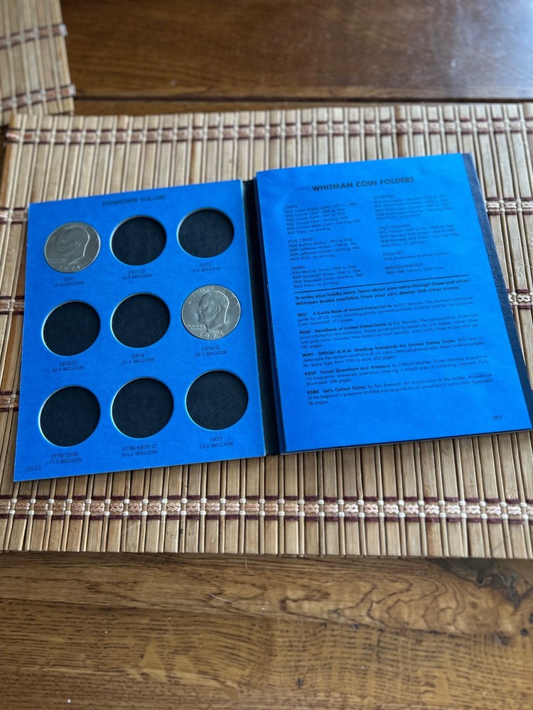 1971 - 1981 Eisenhower-Anthony Dollar Collection