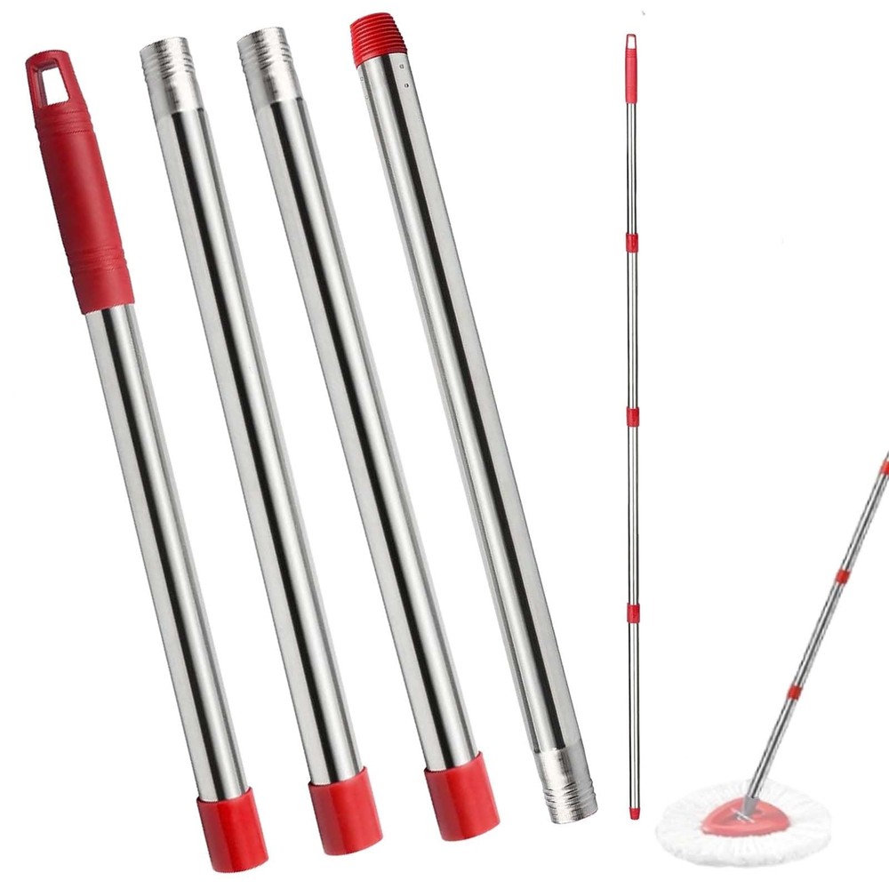 Spin Mop Replacement Handle 30" - 58" Adjustable Ocedar Compatible Screw Joint