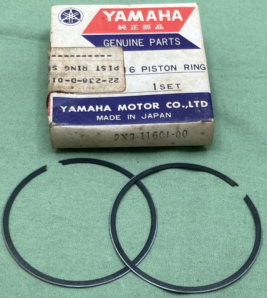 NEW GENUINE YAMAHA 2X3-11601-00 PISTON RING SET STD
