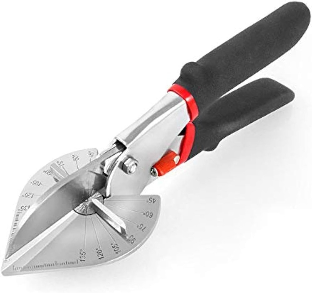 Multi Angle Miter Shear Cutter Hand Tools,45-135 Degree Adjustable Angle Scissor