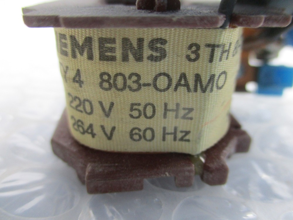 SIEMENS 803-0AMO COIL 264V NSNP
