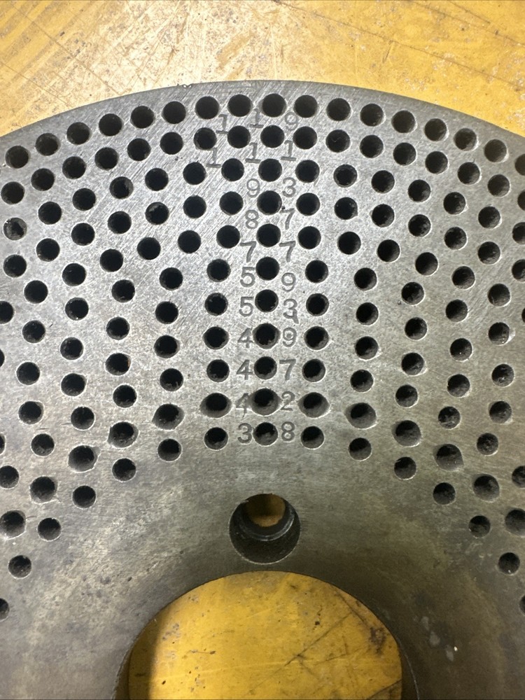 Kempsmith Tilting Adjustable Angle Dividing Head, Tailstock, & Indexing Plates